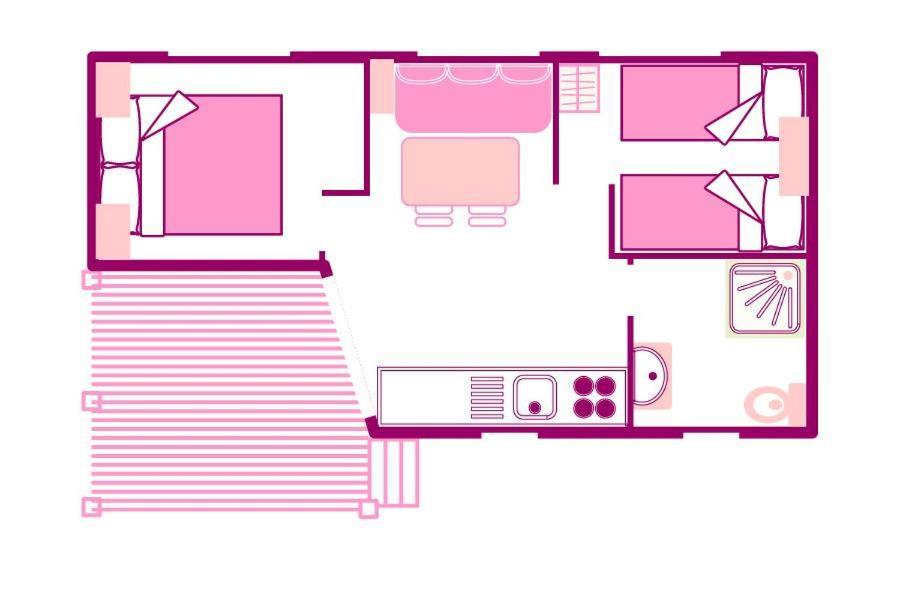 Mobil-Home Confort 4Pers. Mercantour Roquebilliere Eksteriør billede